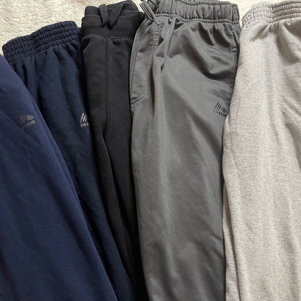 Boys RBX sweatpants lot ( All 5 of them come together)
